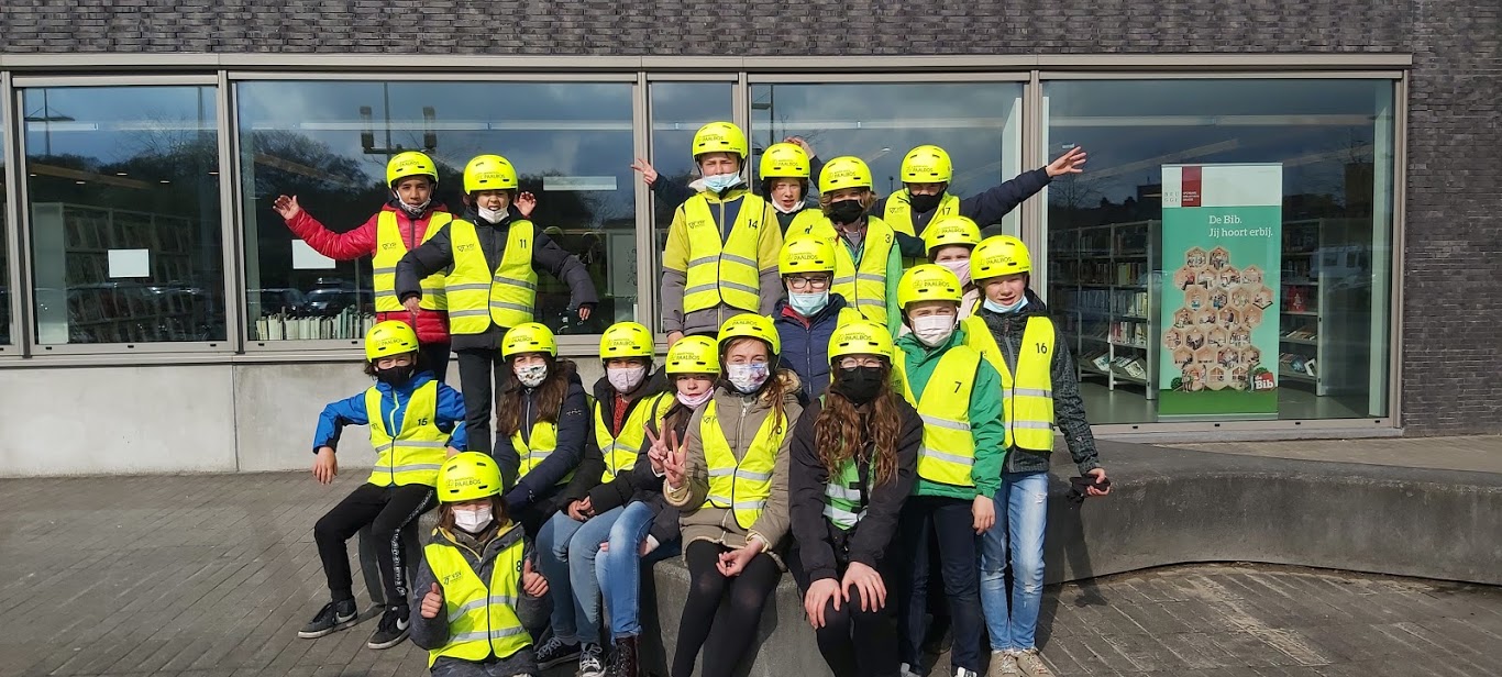 Groep 6: Fietsexamen langs de VERO