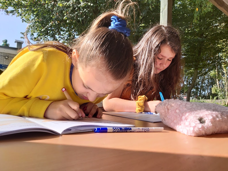 Groep 6: Een magisch verhaal schrijven in de buitenklas