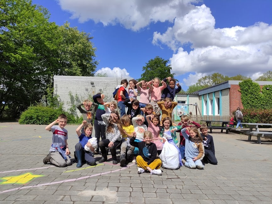 Groep 2: Opruimactie in het natuurgebied