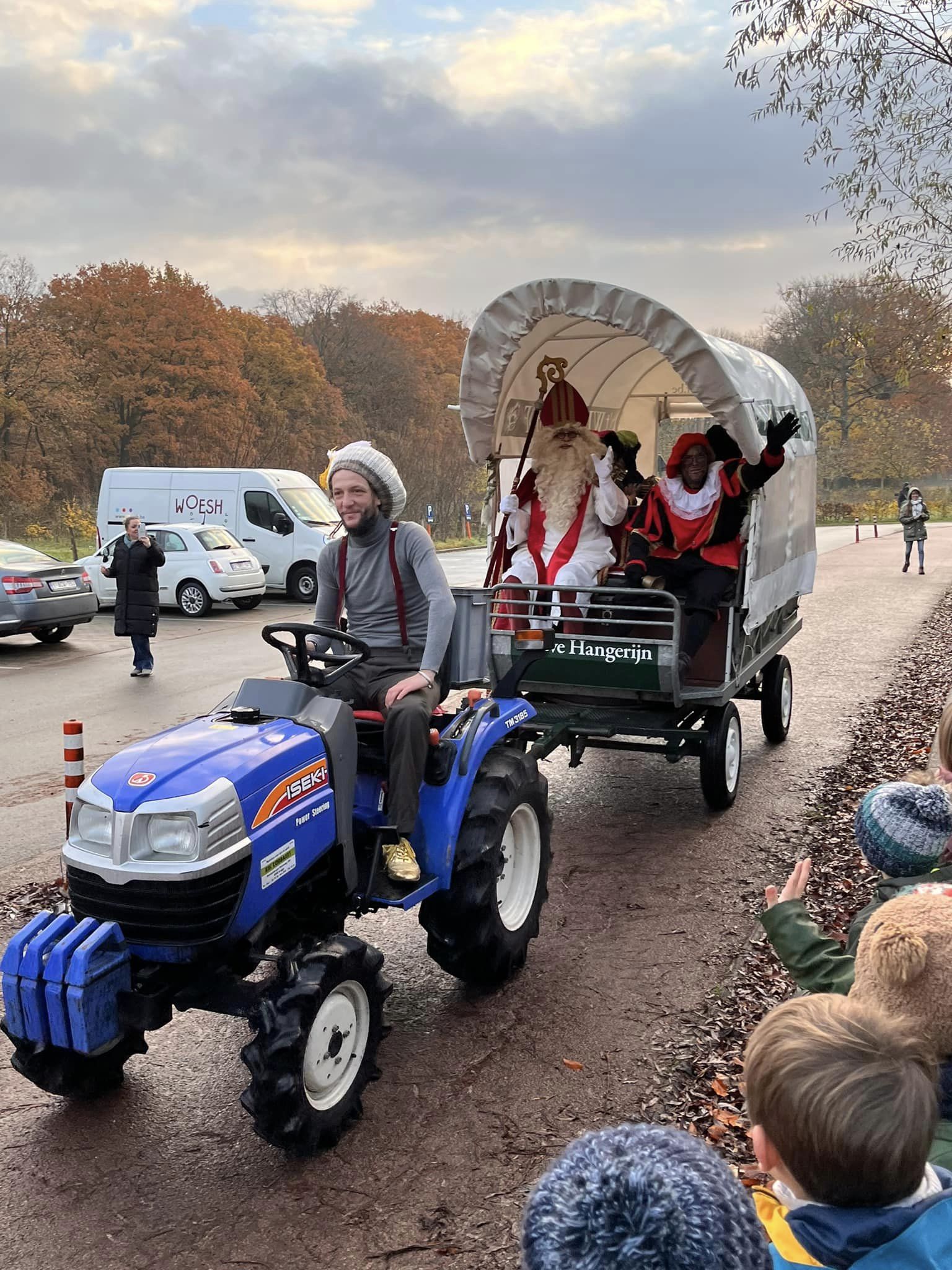 Sinterklaas op bezoek