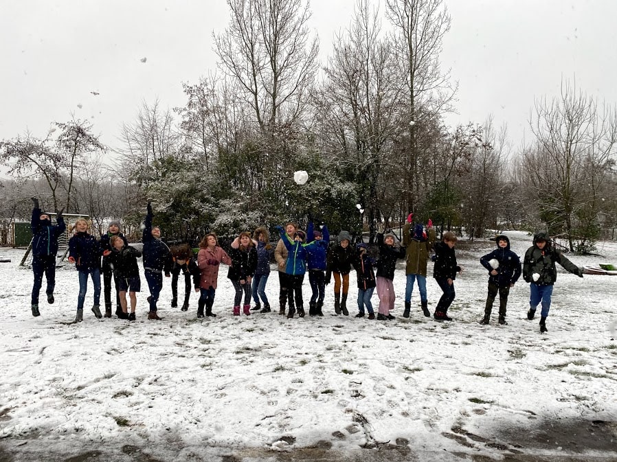 Groep 4: sneeuwpret 