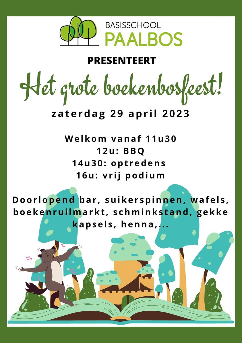 Tuinfeest = Boekenfeest